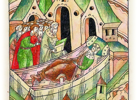 Кончина великого князя Владимира Мономаха.