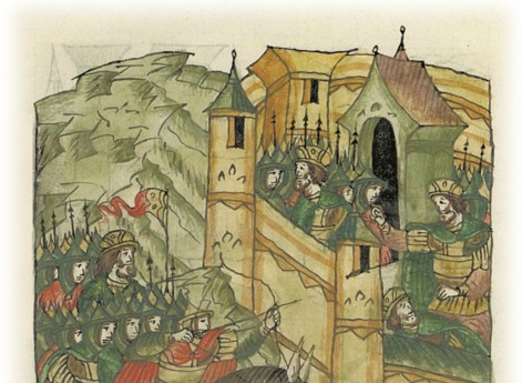 Войско Владимирского князя Всеволода Юрьевича осаждает город Торжок, где заперся князь Ярополк Ростиславич, и стоит около города десять недель. Люди в городе начинают изнемогать от голода. Князя Ярополка Ростиславича ранят.