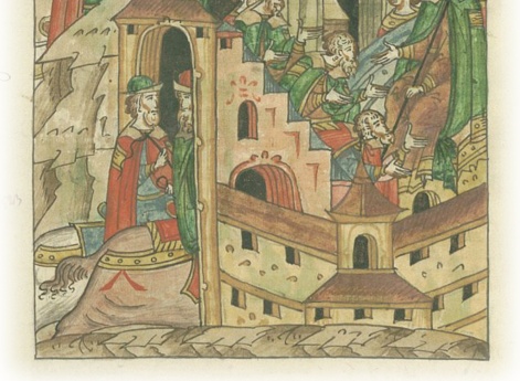 О взятии города Кременца. Князь Дашко захватывает город Кременец, принадлежащий князю Витовту, при помощи хитрости.