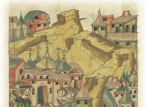 Великий князь Василий Васильевич заключает мирный договор с новгородцами.