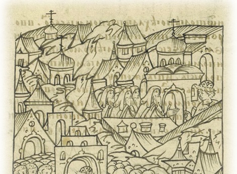 Великий князь Иван Васильевич приезжает из Коломны в Москву. Поездка великого князя Ивана Васильевича по монастырям.