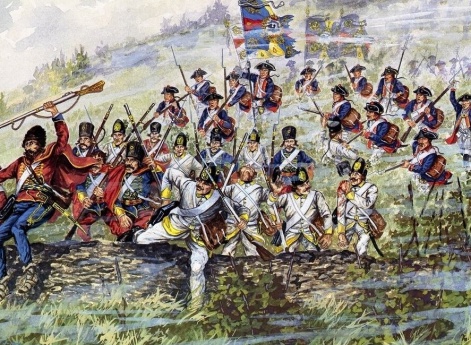 Победа прусских войск под Лобозицем