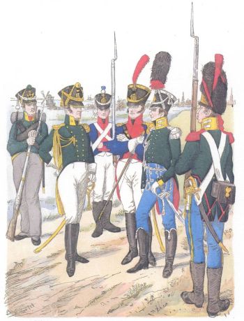 Ангальт. Липпе. 5-й полк Рейнского союза (1812)