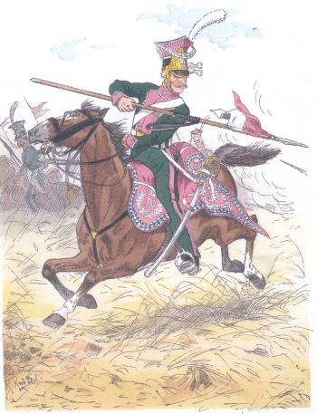 Клеве-Берг. Уланский полк (1812)