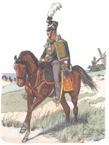 Пруссия. Офицер 2-го Силезского гусарского полка (1812)