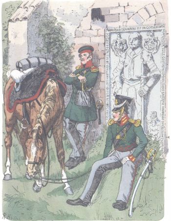 Пруссия. Гвардейский волонтерный егерский эскадрон (1813)