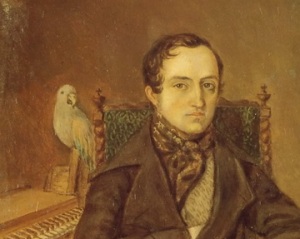 В юности своей он жил в Москве, усердно изучал немецкую философию...