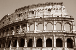 Мережковский встречается с итальянским министром иностранных дел Видау