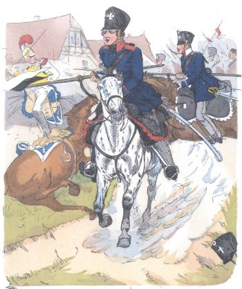 Пруссия. Восточно-Прусский и Померанский ландверный кавалерийские полки